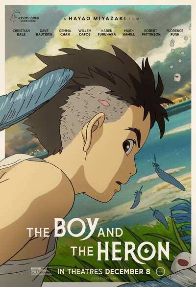 The Boy and the Heron movie poster