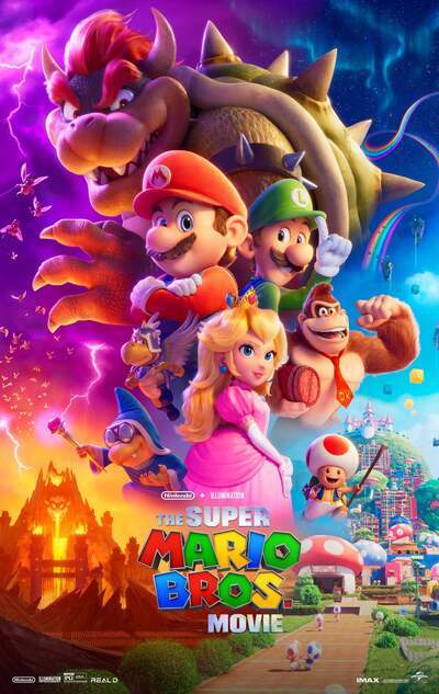 The Super Mario Bros. Movie movie poster